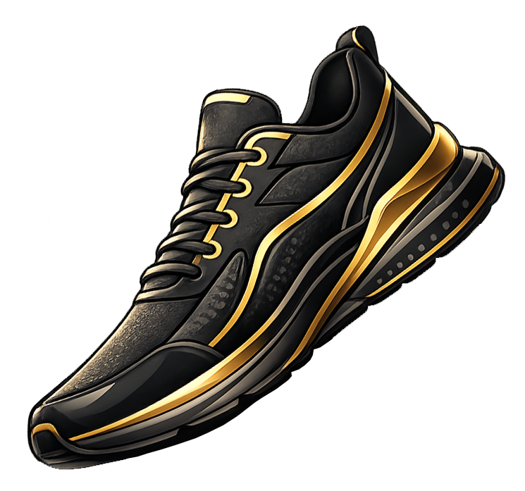 Illustration d’une chaussure Sneaker Care sur fond transparent
